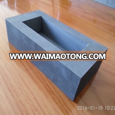 gold ingot casting graphite crucible