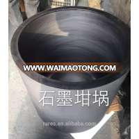 High Pure graphite crucible for melting cast iron Customized